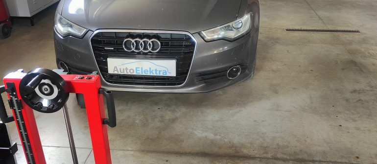 Audi A6 ACC/Distroniko kalibravimas