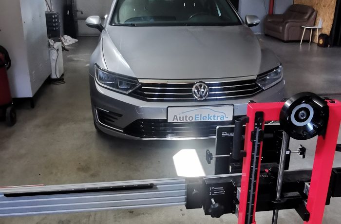 Volkswagen Passat acc kalibravimas