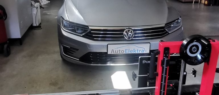 Volkswagen Passat acc kalibravimas