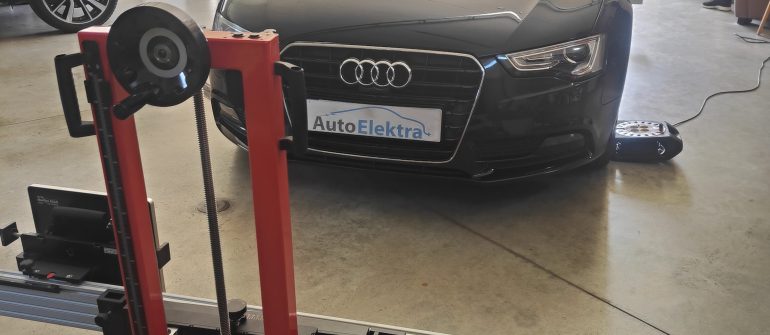 Audi A5 ACC/Distroniko kalibravimas