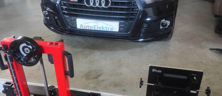 Audi Q7 ACC/Distroniko kalibravimas