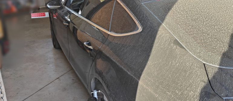 Audi A7 Priekinės stiklo kameros remontas, kalibravimas