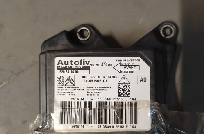 Citroen Airbag/SRS modulio crash data programavimas