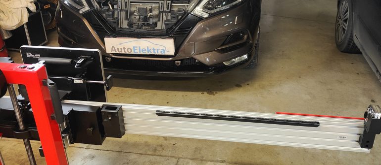 Nissan Qashqai ACC/Distroniko kalibravimas