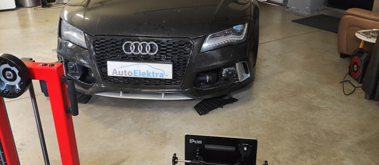 Audi A7 3.0TDI  ACC/Radaro kalibravimas