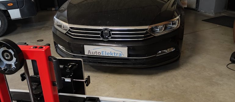 Volkswagen Passat  ACC/Radaro kalibravimas