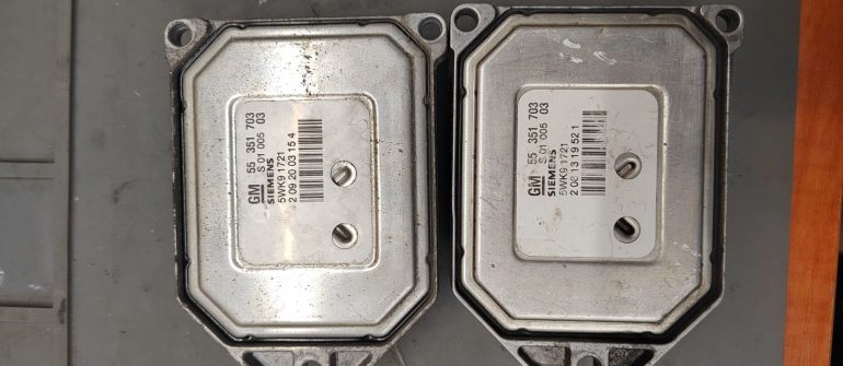 Opel Simtec 71  Variklio valdymo kompiuterio klonavimas, programavimas