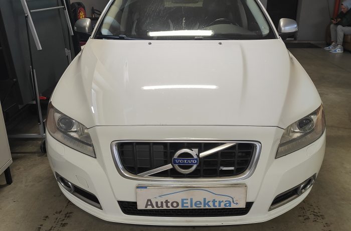 Volvo V70 Skydelio, radijos kalbos keitimas