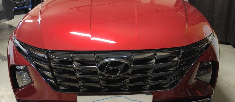 Hyundai Tucson Airbag crash data programavimas