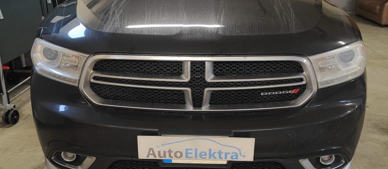 Dodge Durango 3.6 V6 EVAP sistemos programavimas