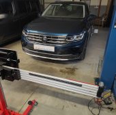 Volkswagen Tiguan ACC/Distroniko kalibravimas