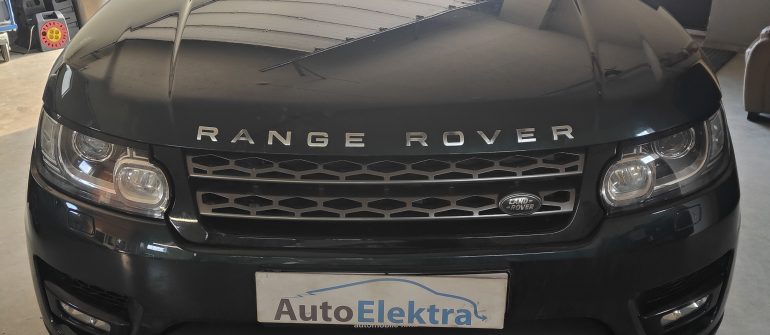 Land Rover Range Rover 3.0 SDV6  Greičio ribotuvo programavimas