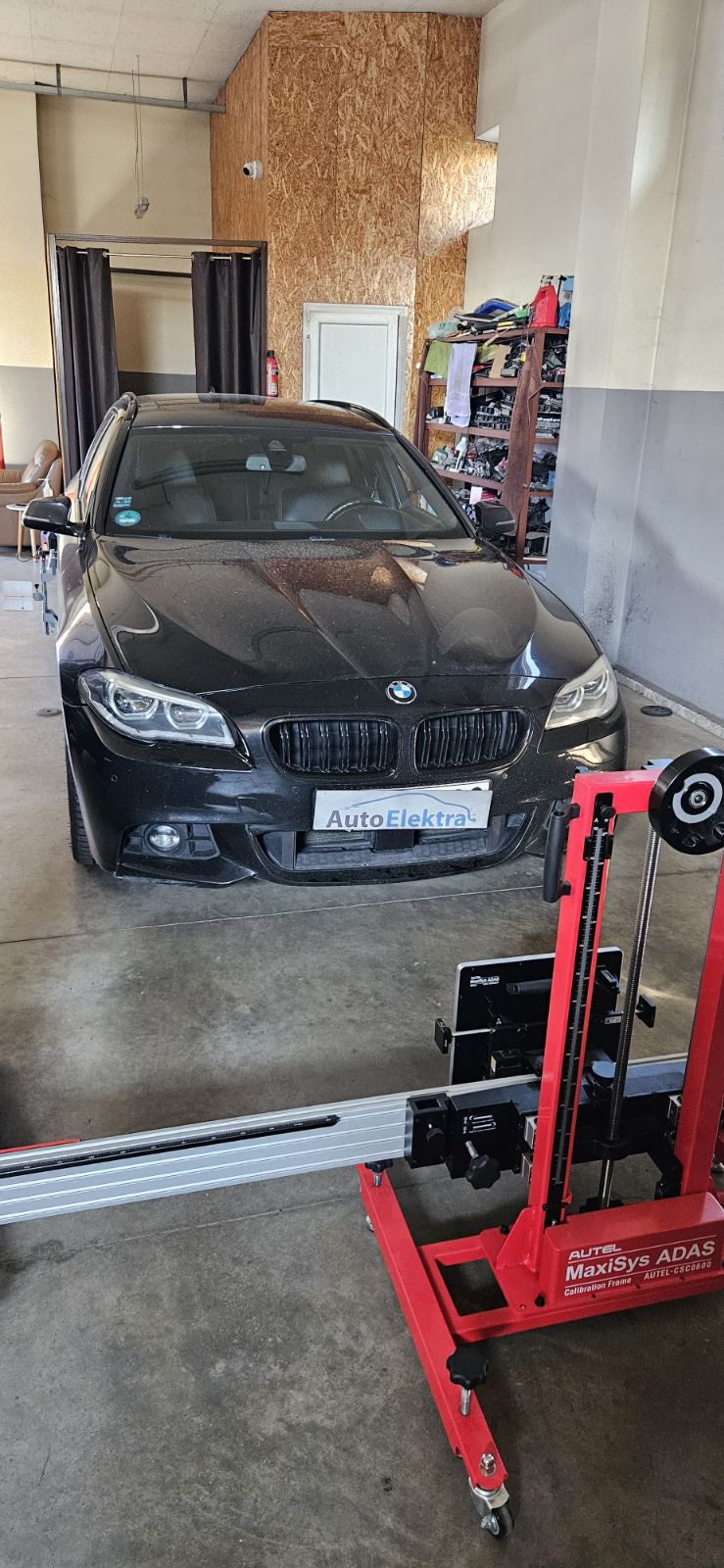 BMW F11 Radaro/Distroniko kalibravimas