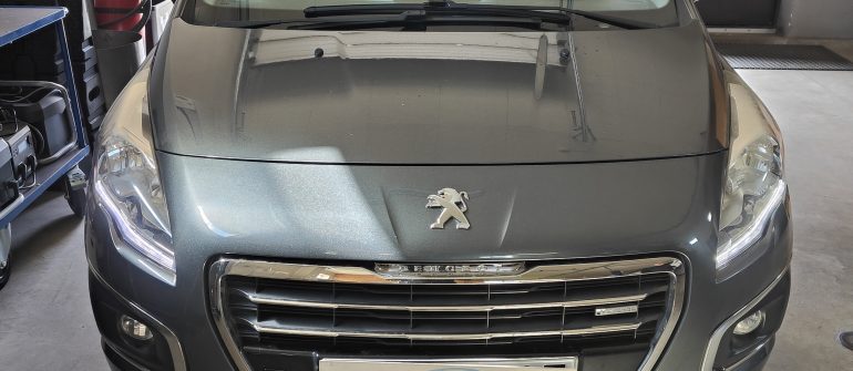 Peugeot 3008 2.0 HDI Hybrid4 Išmetimo sistemos kuro priedo programavimas