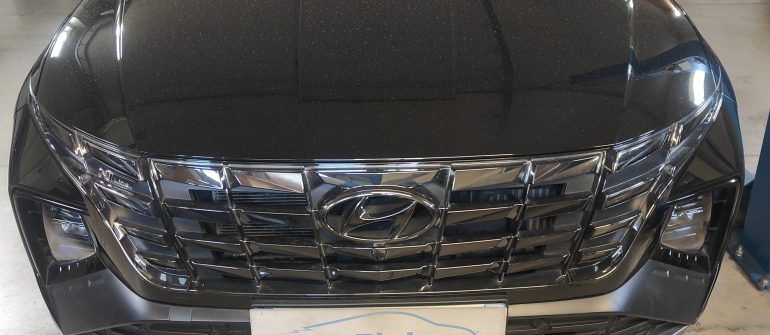 Hyundai Tucson AIrbag crash data valymas