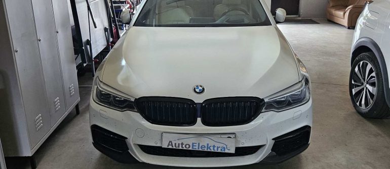 BMW 530i G30 Start Stop programavimas