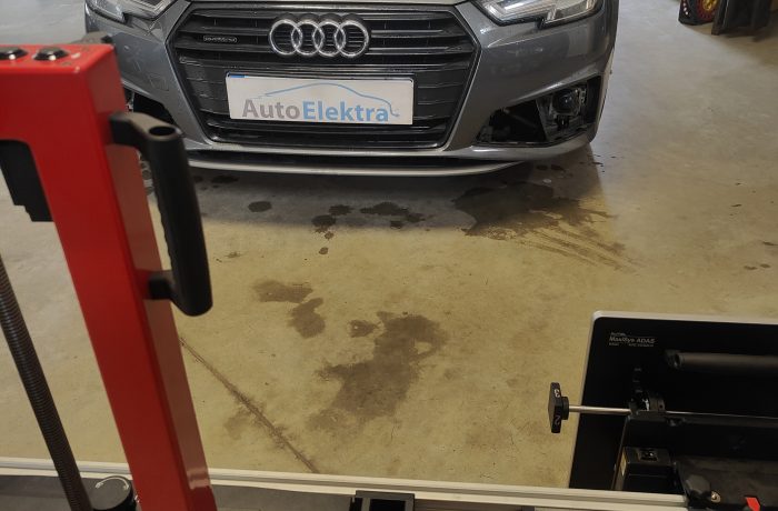 Audi A4 ACC/Distroniko kalibravimas