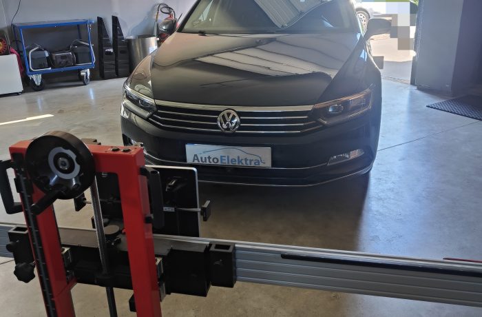 Volkswagen Passat Radaro/Distroniko kalibravimas