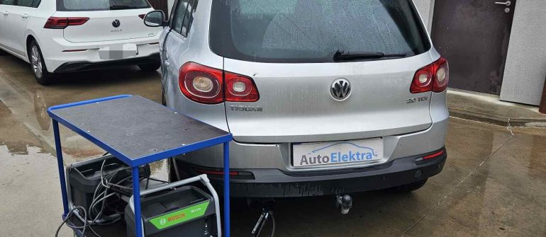 Volkswagen Tiguan išmetamųjų dujų matavimas, dūmingumo mažinimas