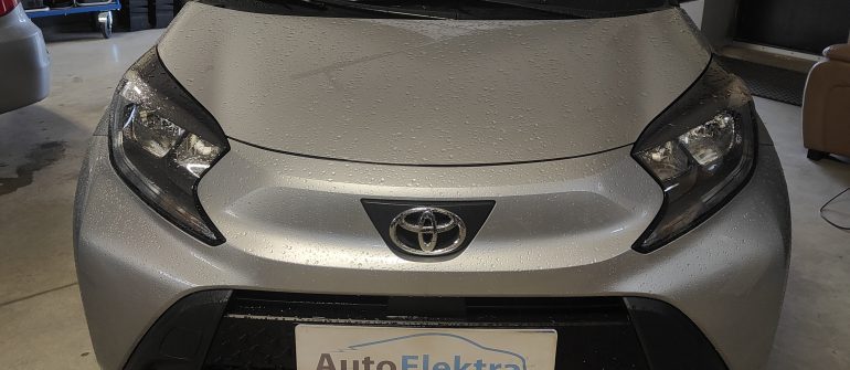 Toyota Aygo X SRS Airbag crash data valymas