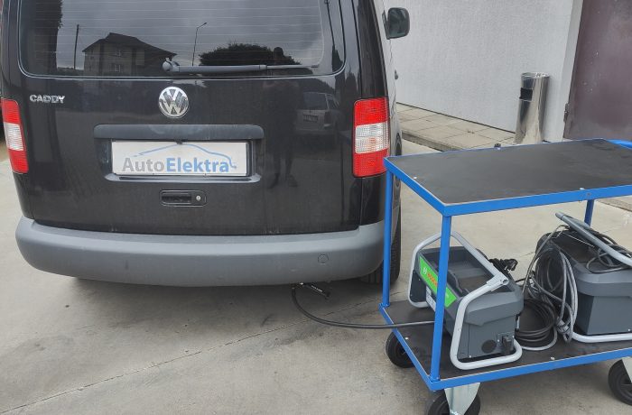 Volkswagen Caddy 1.9TDI Dūmingumo mažinimas, matavimas