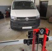 Volkswagen Transporter ACC/Radaro kalibravimas
