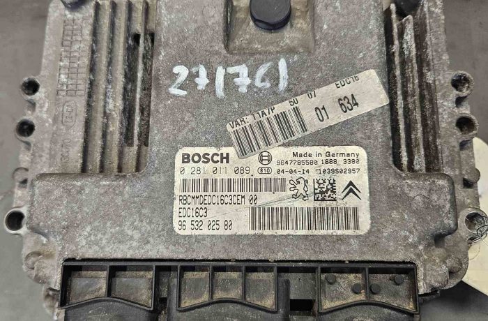 Peugeot EDC16C3 ECU klonavimas