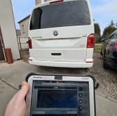 Volkswagen Transporter 2.0TDI Kietųjų dalelių PN kiekio matavimas