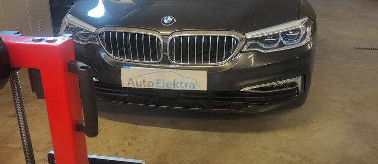 BMW 525D G31 ACC, FRSF, radaro kalibracija