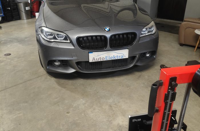 BMW 520D F11 Distroniko kalibravimas, VTG transfer box tepalo keitimo adaptacija
