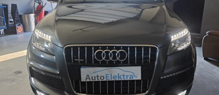 Audi Q7 3.0TDI Padangų slėgio daviklių išjungimas