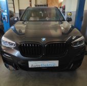 BMW X3 3.0D G01 Išmetimo sklendės, radiatoriaus grotelių programavimas