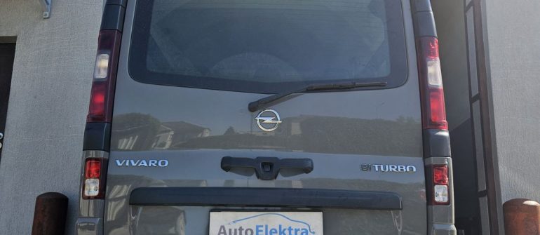 Opel Vivaro 1.6CDTi Dūmingumo mažinimas