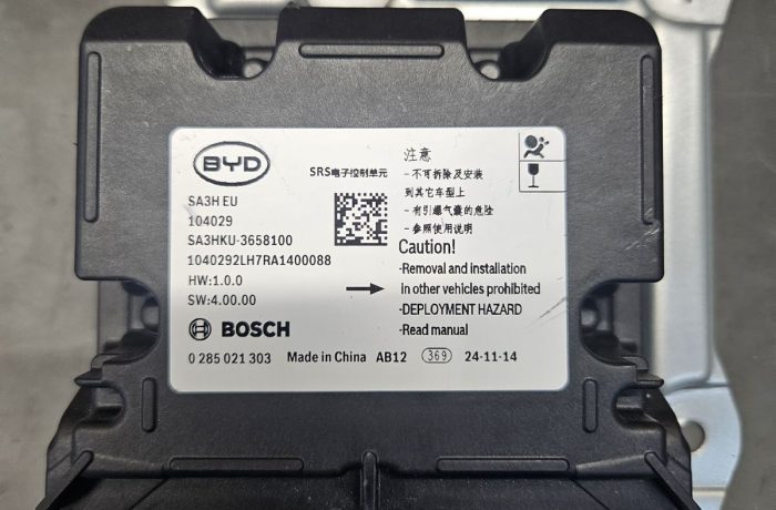 BYD Crash data valymas