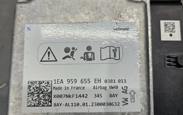 Volkswagen ID Airbag crash data programavimas