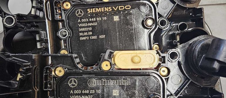 Mercedes-Benz VGS3 NAG2 greičių dėžės klonavimas, programavimas