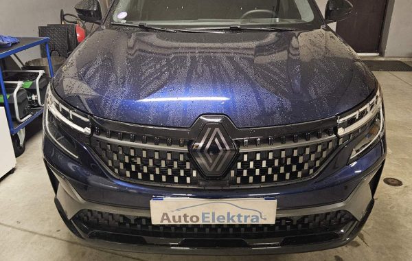 Renault Espace 6 Airbag SRS crash data valymas