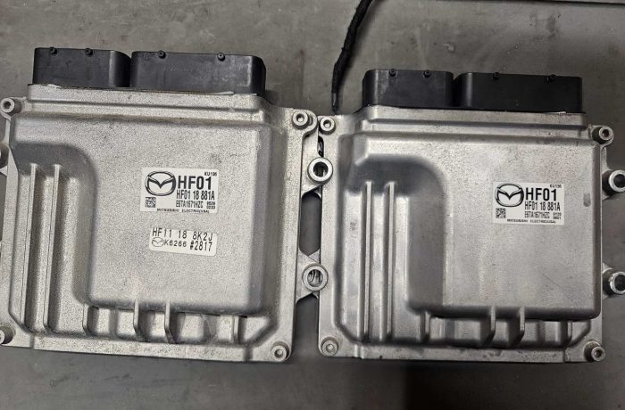 Mazda CX-30 Mitsubishi HF01 ECU klonavimas
