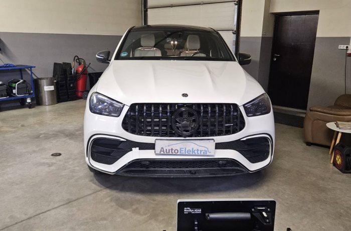Mercedes-Benz GLE Stiklo kameros ir distroniko kalibracija