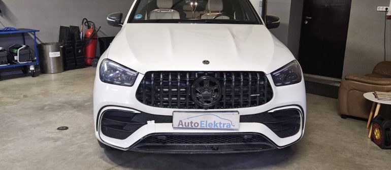 Mercedes-Benz GLE Stiklo kameros ir distroniko kalibracija