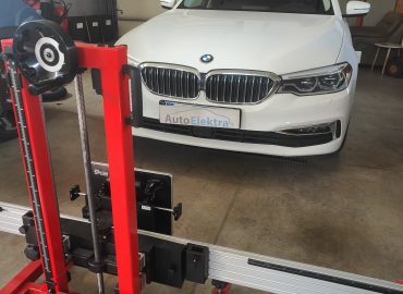 BMW 530E G30 Distroniko, radaro kalibracija